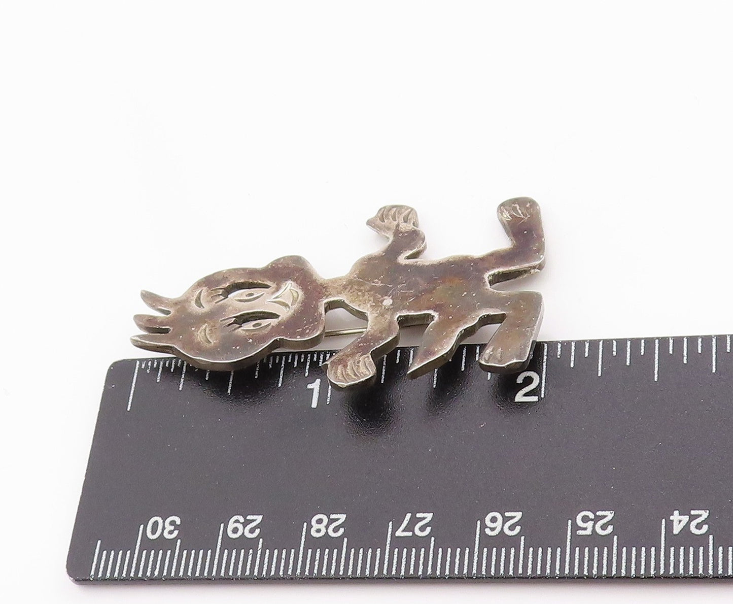925 Sterling Silver Vintage Brooch MEXICO Tweety Bird Cartoon Cut Out  BP11813