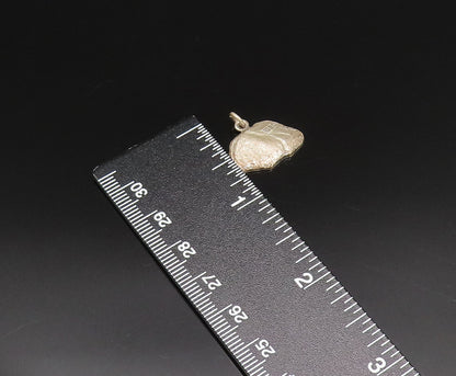 925 Sterling Silver  Vintage 1620 Plymouth Rock Medal Charm Pendant  PT21530