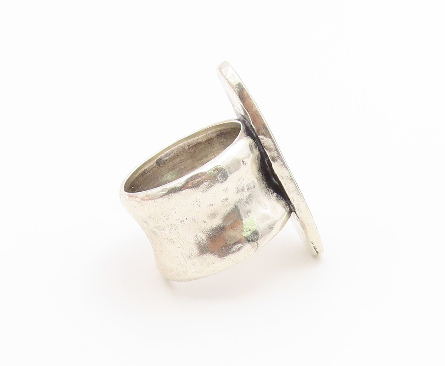 925 Sterling Silver Vintage Ring SILPADA Multi Gemstone Inlay  Sz 7.5  RG36938