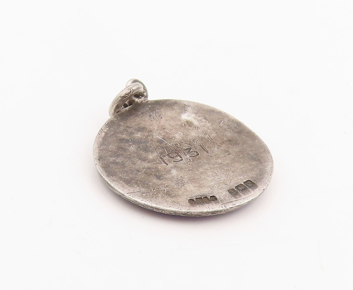 925 Sterling Silver Vintage Pendant ENGLAND 1931 Antique Music Festival  PT25208