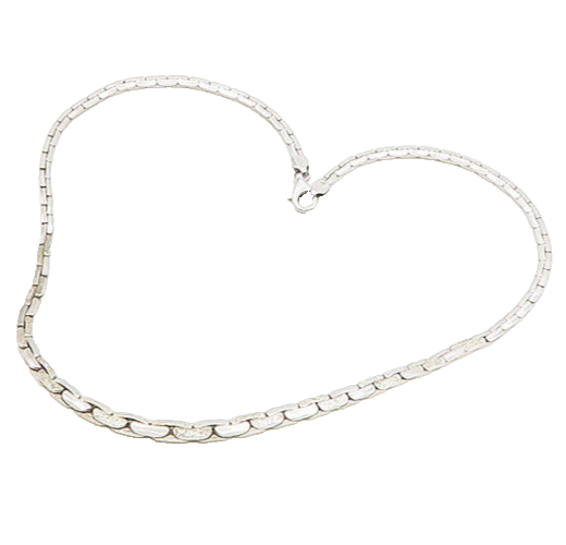 925 Sterling Silver  Vintage Shiny Textured Snake Chain Necklace  NE3038