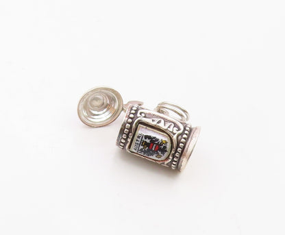 EUROPEAN 925 Silver  Vintage Petite German Style Beer Mug Pendant  PT19351