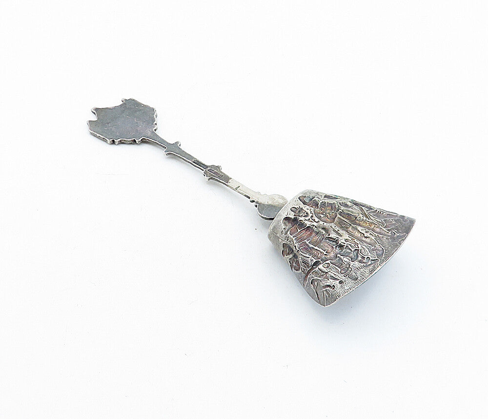 HOLLAND 925 Silver  Vintage Antique Golden Gate Bridge Sugar Spoon  TR1126