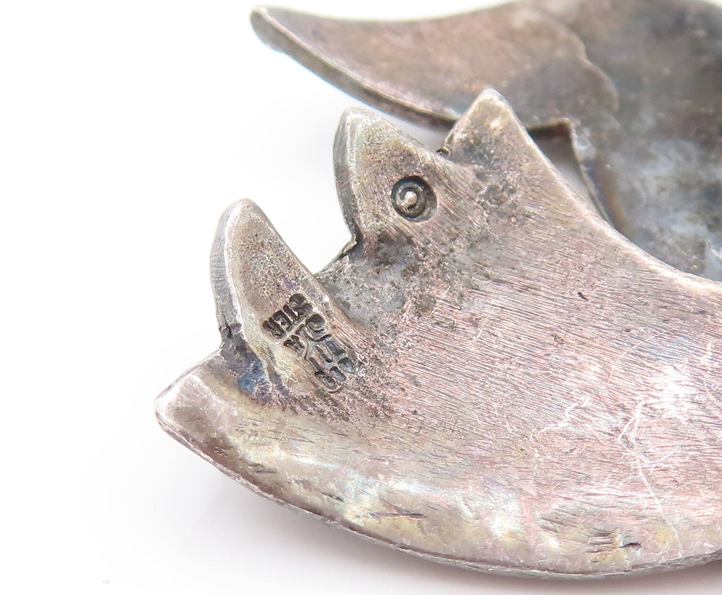 JAMES AVERY 925 Sterling Silver Vintage Singing Choir Angel Brooch Pin BP10175
