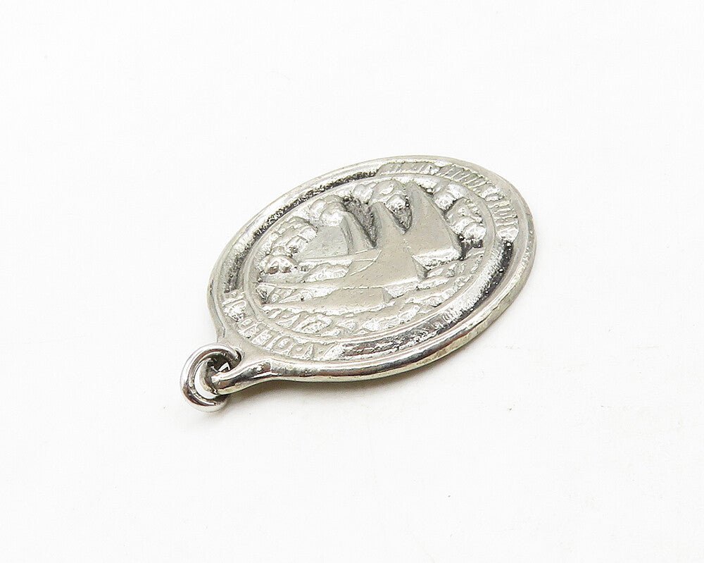 925 Sterling Silver  Vintage Apollo 15 Spacecraft 1971 Pendant  PT15516