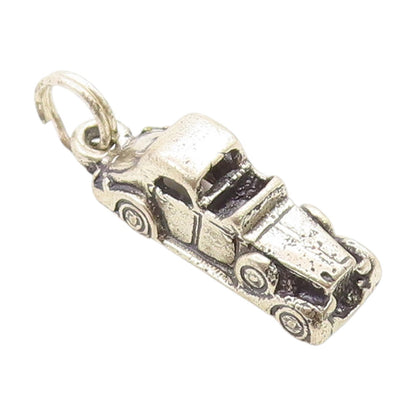 925 Sterling Silver Vintage Pendant Miniature Retro Rolls Royce Charm  PT25081