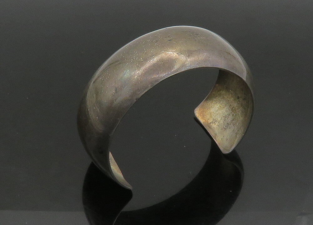 MARY RITA PADILLA NAVAJO 925 Silver  Vintage Minimalist Cuff Bracelet BT9153