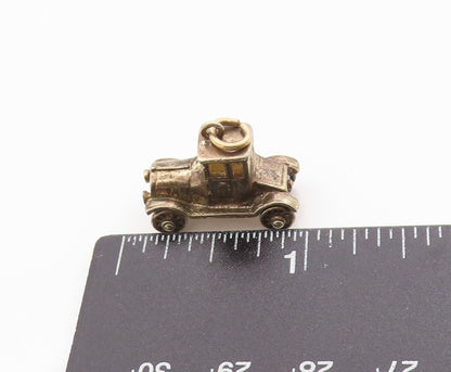 925 Sterling Silver Vintage Pendant Historic Ford Model T Design MOVES  PT24808