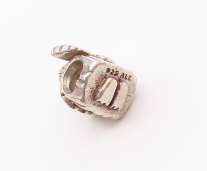 PANDORA 925 Sterling Silver  Vintage Shiny Petite Angel Slide Pendant  PT18577