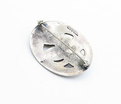 925 Sterling Silver Vintage Antique W. VOGEL GEORG JENSEN Brooch Pin  BP2467