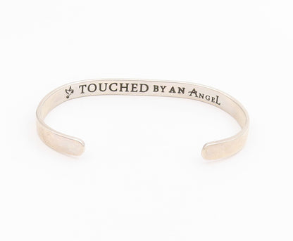 925 Sterling Silver Vintage Bracelet PAT LONGO Engraved Serenity Prayer  BT11642