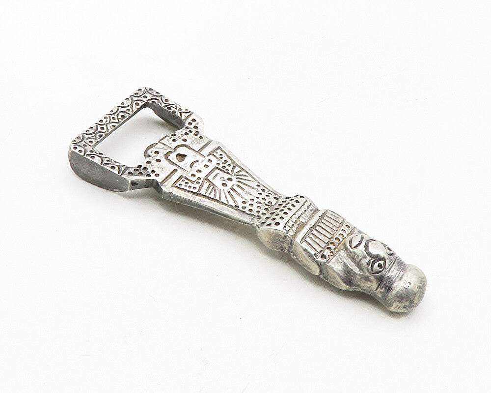 INDUSTRIA PERUANA 925 Sterling Silver  Vintage Inca Bottle Opener  TR1769