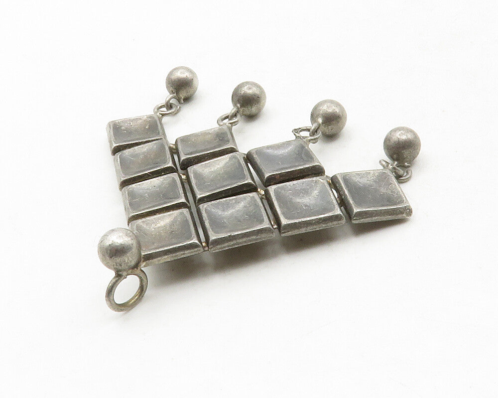 DAVID ANDERSEN NORWAY 925 Silver Vintage Dark Tone Dangling Pendant  PT9926