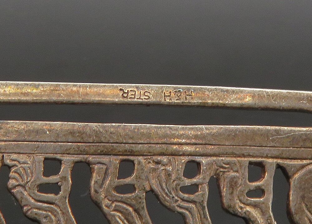 HAND & HAMMER 925 Sterling Silver  Vintage Boston Swan Boat Brooch Pin  BP9139
