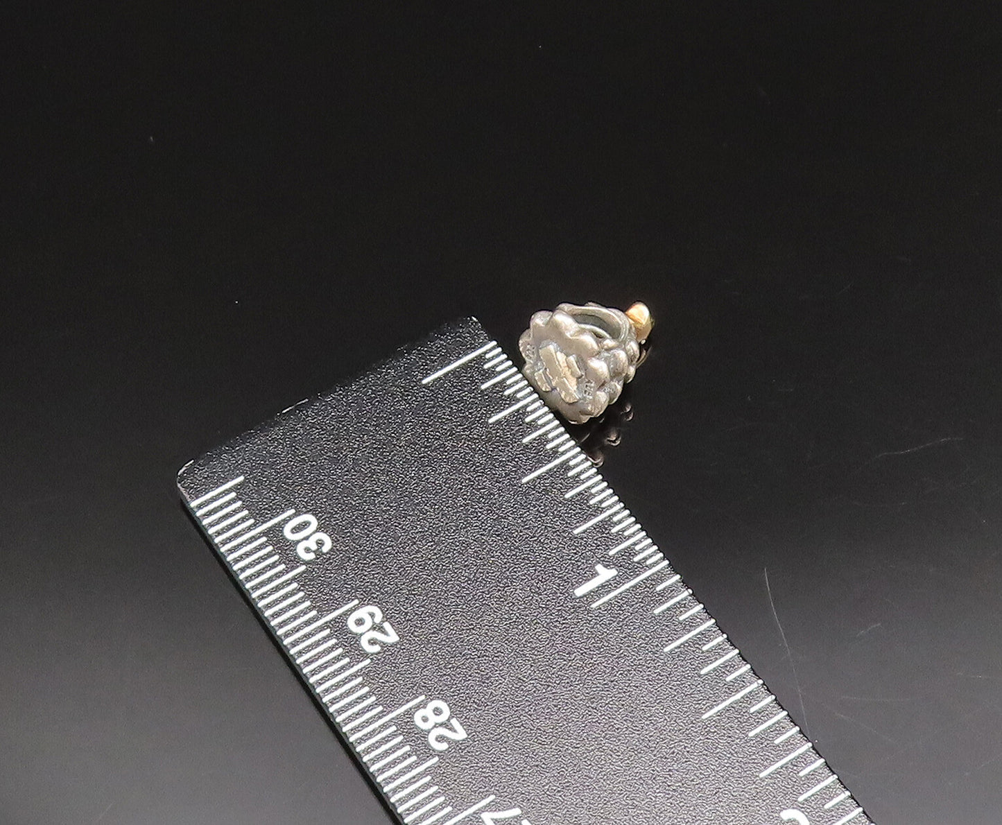 PANDORA 14K GOLD & 925 Silver  Vintage Christmas Tree Charm Pendant  PT21250
