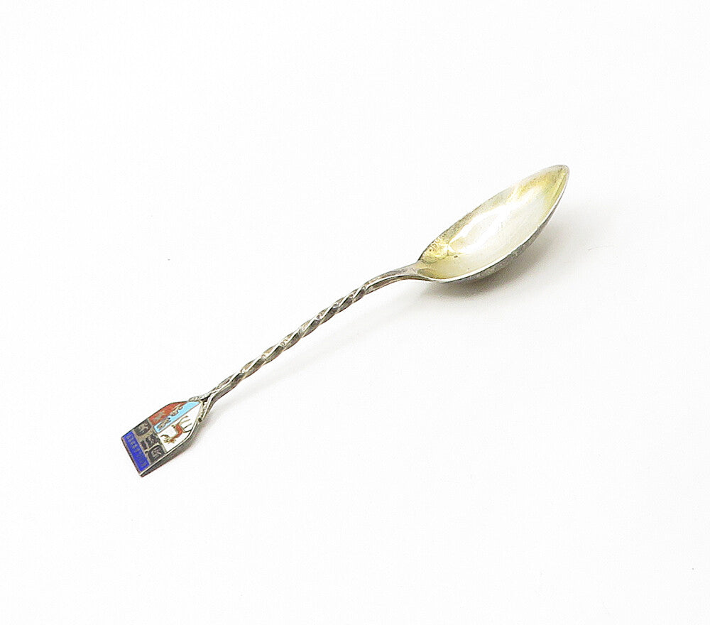 JC & S IRELAND 925 Silver  Vintage Killarney Emblem Souvenir Spoon  TR2306