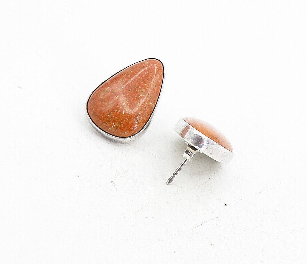 DTR JAY KING 925 Sterling Silver   Vintage Jasper Tear Drop Earrings  EG4422