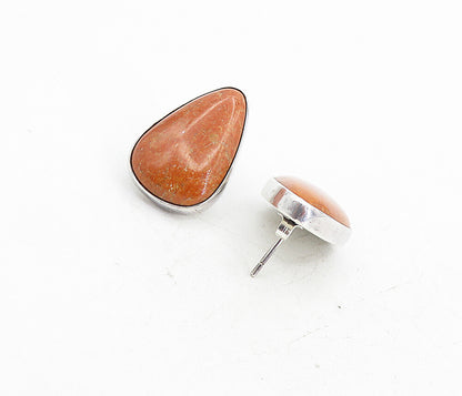 DTR JAY KING 925 Sterling Silver   Vintage Jasper Tear Drop Earrings  EG4422
