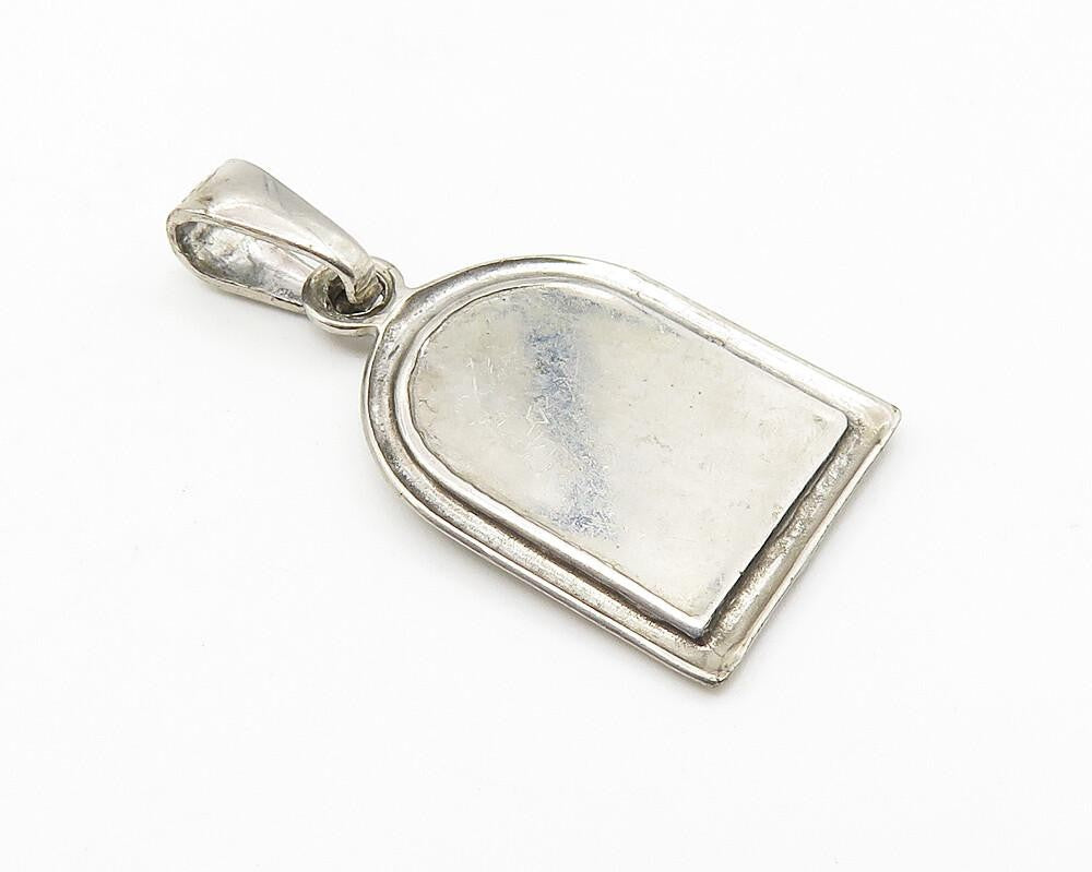 925 Sterling Silver  Vintage Praying Little Girl Drop Pendant  PT8127