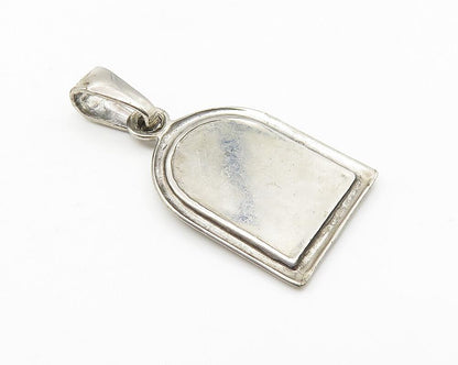 925 Sterling Silver  Vintage Praying Little Girl Drop Pendant  PT8127