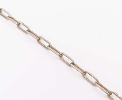 925 Sterling Silver Vintage Necklace NAVAJO Black Onyx Feather Drop Chain NE4908