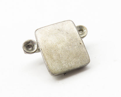 925 Sterling Silver  Vintage Old Fashioned Telephone Pendant (ROTATES)  PT9334