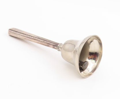 925 Sterling Silver Vintage Dinner Bell Elegant Intricate Detail JINGLES  TR4200