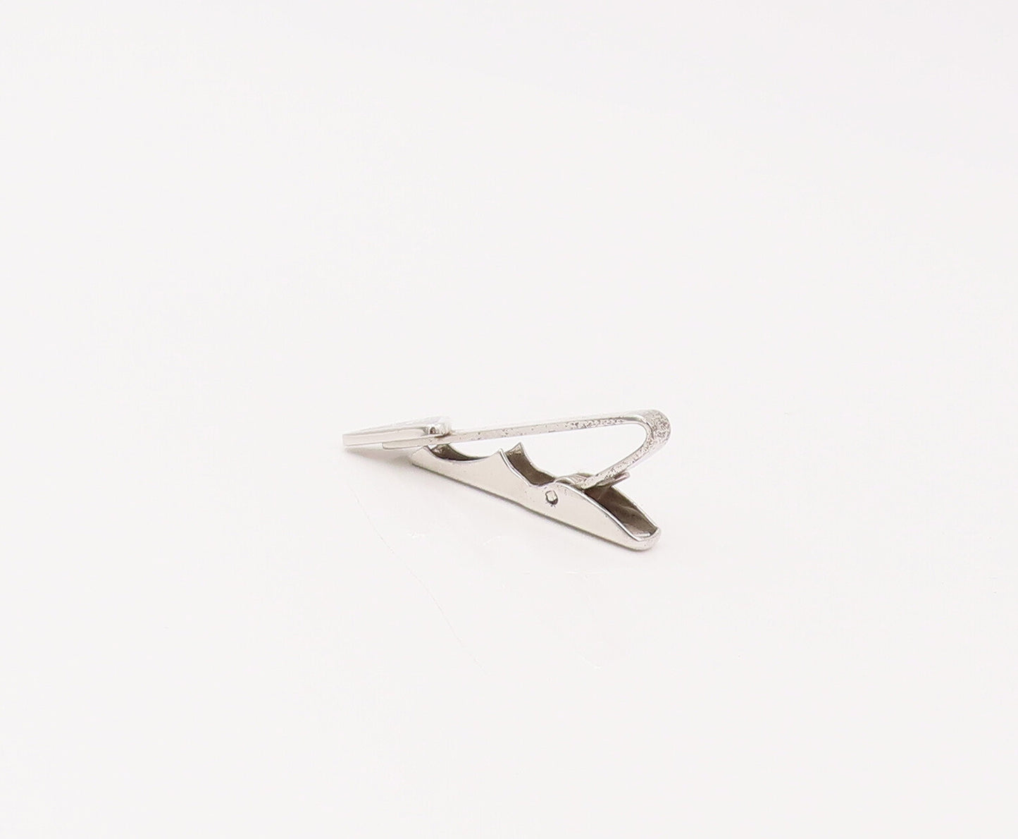 LA MODE 925 Sterling Silver Vintage Triangular Blue Tie Pin & Cuff Links  TR3475