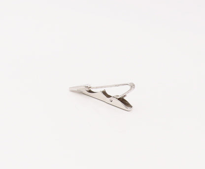 LA MODE 925 Sterling Silver Vintage Triangular Blue Tie Pin & Cuff Links  TR3475