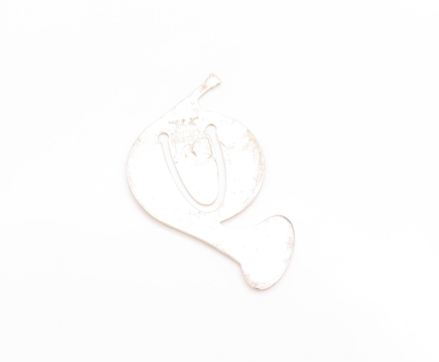 925 Sterling Silver Vintage Book Mark TIFFANY & CO French Horn Design   TR4001