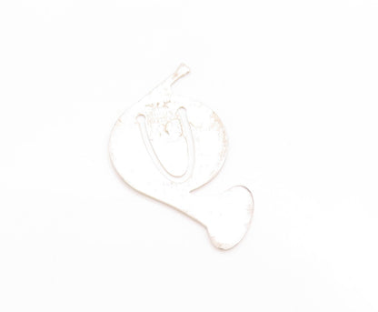 925 Sterling Silver Vintage Book Mark TIFFANY & CO French Horn Design   TR4001
