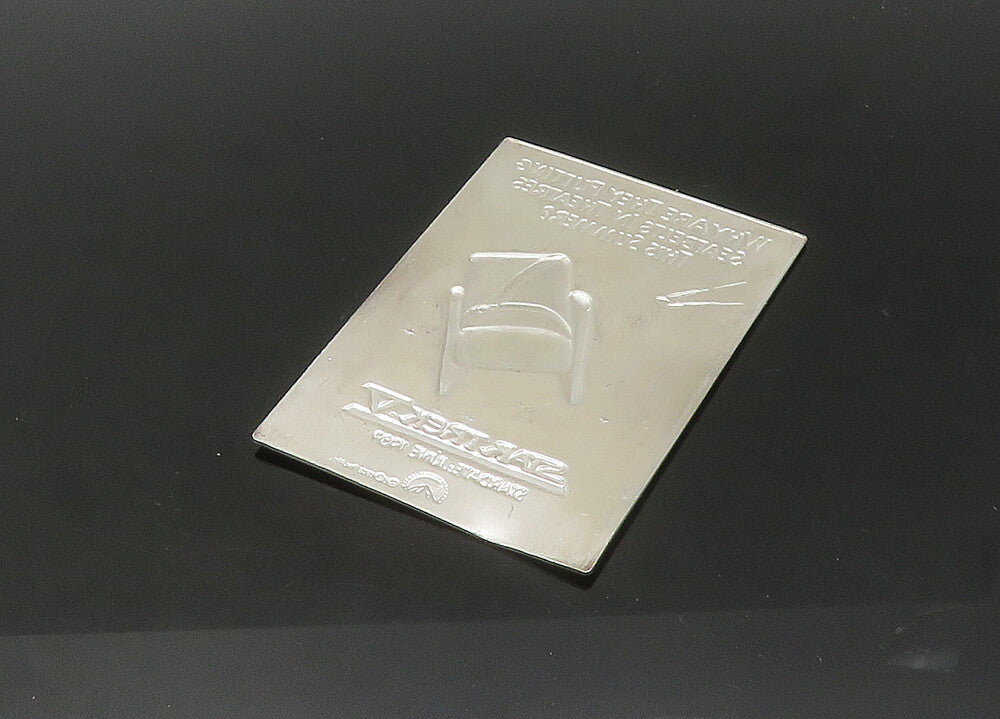 925 Sterling Silver  Vintage Star Trek 1989 Collection Card  TR3084