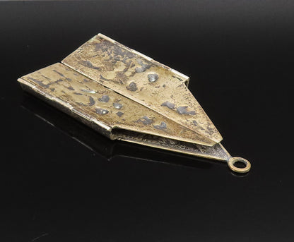 925 Silver Vintage Antique Large Religious Church Pendant (OPENS)  PT21750