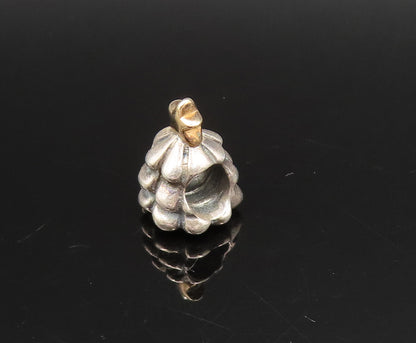 PANDORA 14K GOLD & 925 Silver  Vintage Christmas Tree Charm Pendant  PT21250