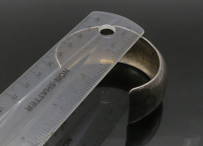 MARY RITA PADILLA NAVAJO 925 Silver  Vintage Minimalist Cuff Bracelet BT9153