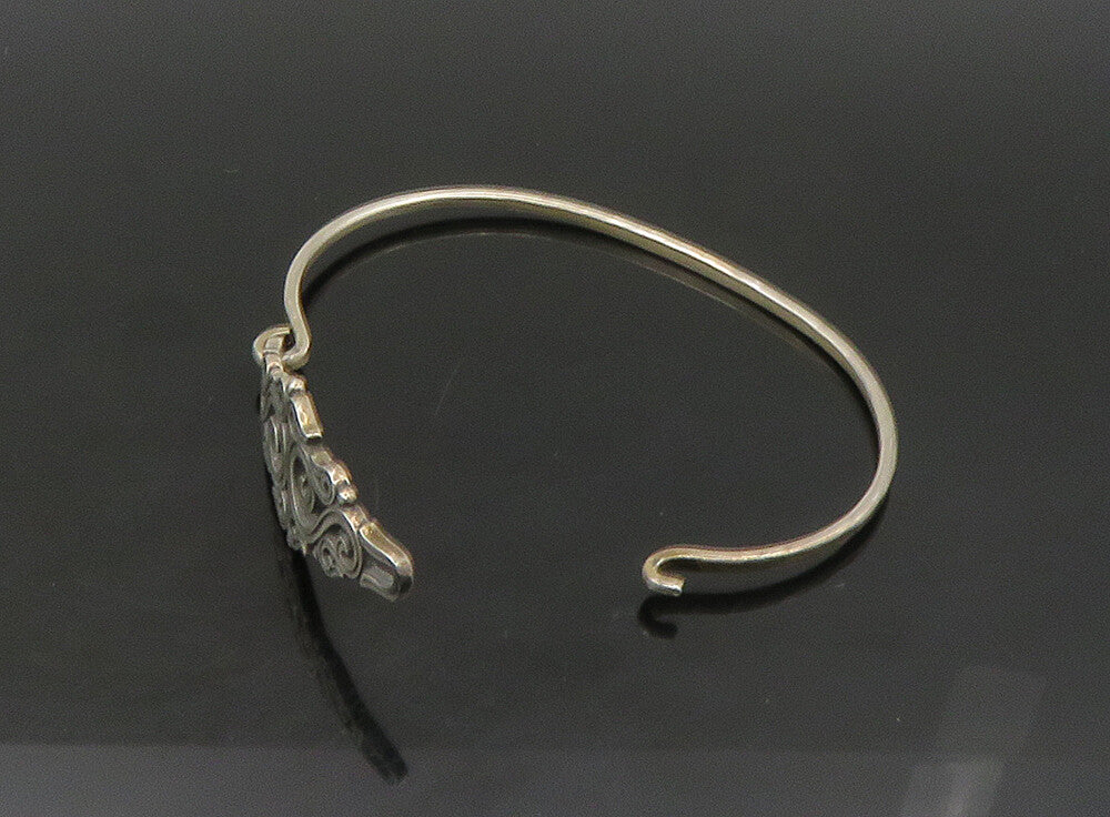 JAMES AVERY 925 Sterling Silver  Vintage Petite Swirl Bangle Bracelet  BT9232