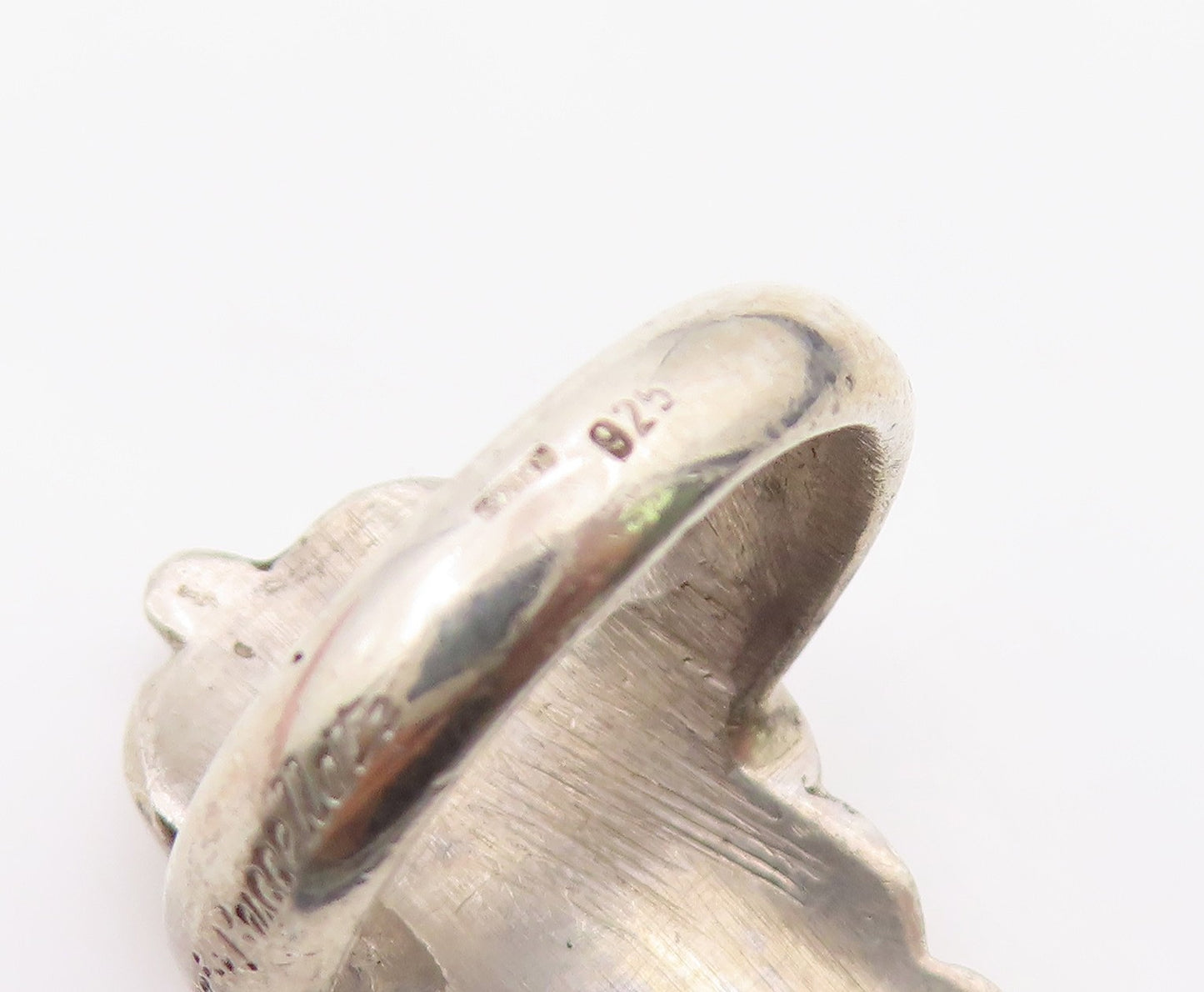 925 Sterling Silver Vintage Ring BUCCELLATI Antique Pebble Band  Sz 3.5  RG36405