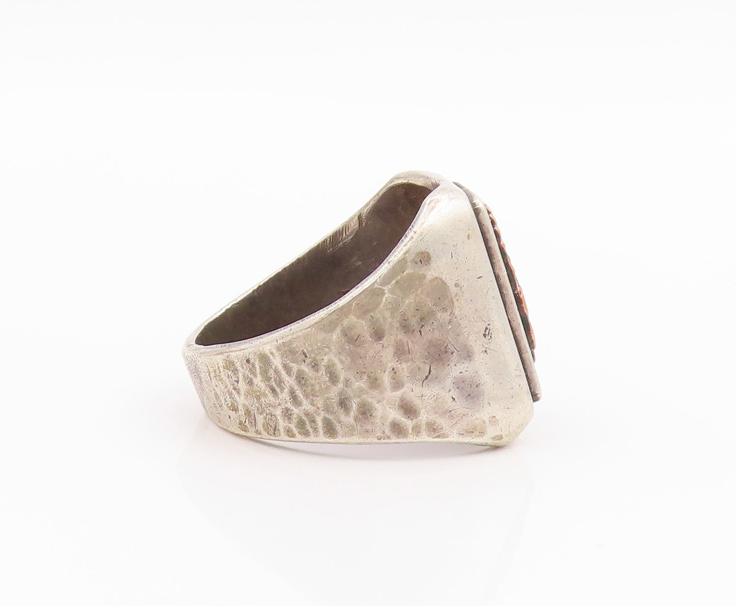 925 Sterling Silver Vintage Ring Antique French Sports Federation Sz 10  RG33160