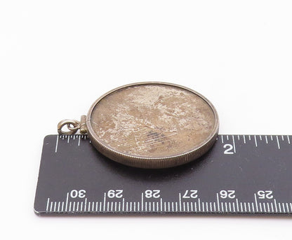 925 Sterling Silver  Vintage 1923 Dollar United States Coin Pendant  PT15902