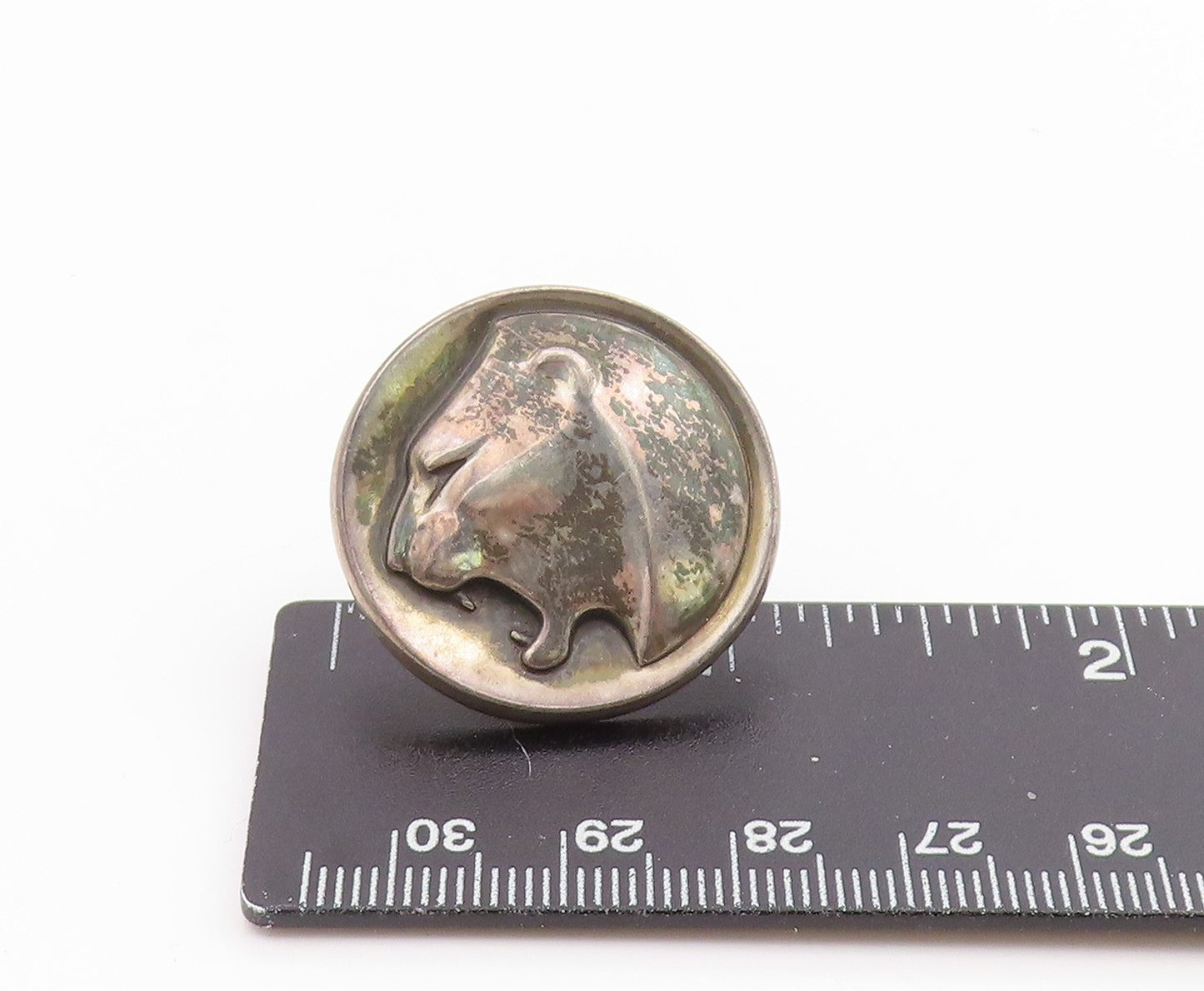 925 Sterling Silver Vintage Cufflinks GEORG JENSEN DENMARK Owl & Horse  TR4239