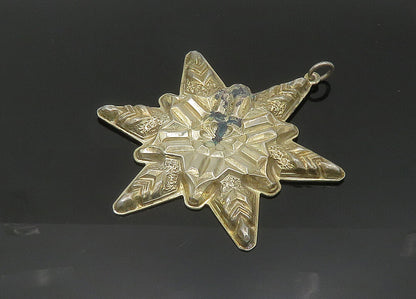 GORHAM 925 Silver  Vintage Antique Shiny Christmas Star Pendant  PT16370