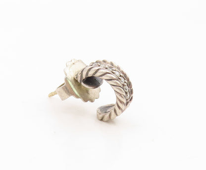 925 Sterling Silver Vintage Earrings DAVID YURMAN Gemstone Single Lot  EG14305