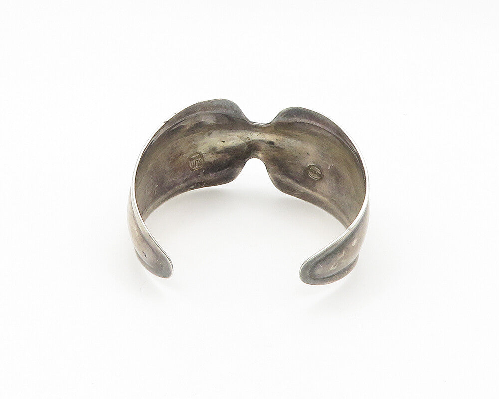 RLM STUDIO 925 Sterling Silver  Vintage Dark Tone Smooth Cuff Bracelet  BT7210