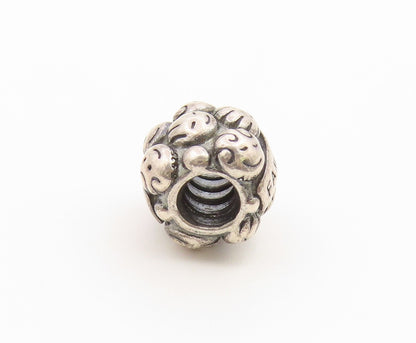 925 Sterling Silver Vintage Pendant PANDORA  Love & Family Faces Bead  PT26620
