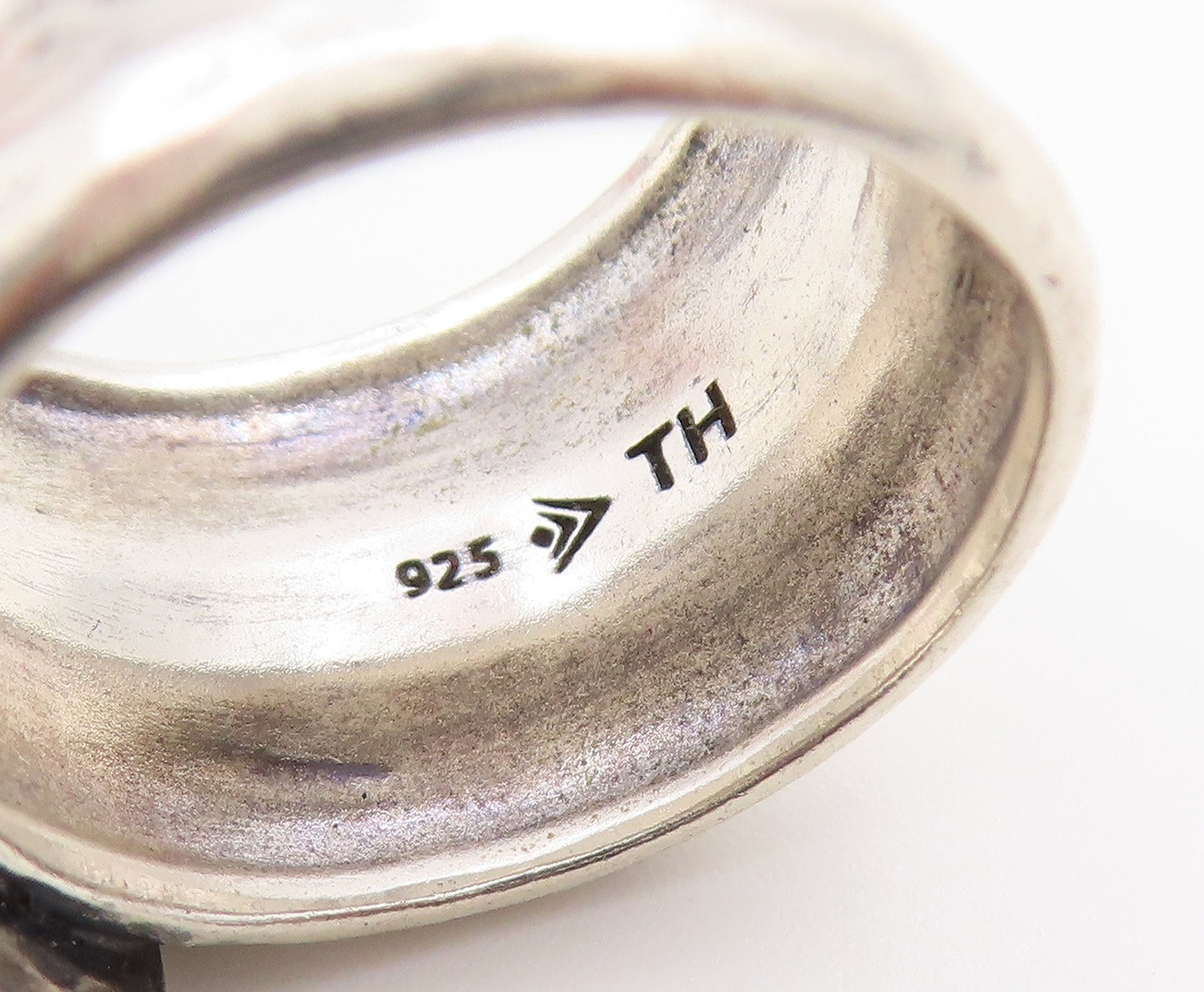 925 Sterling Silver Vintage Ring SILPADA Multi Gemstone Inlay  Sz 7.5  RG36938