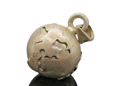 MEXICO 925 Sterling Silver  Vintage Harmony Ball Pendant (CHIMES)  PT12485