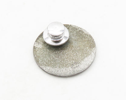 925 Sterling Silver  Vintage Commercial Law Foundation Round Lapel Pin  TR2634