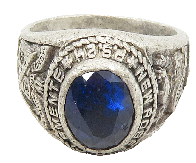 925 Silver Topaz New Roberto Clemente PS.24 2008 Class Ring Sz 8  RG15917