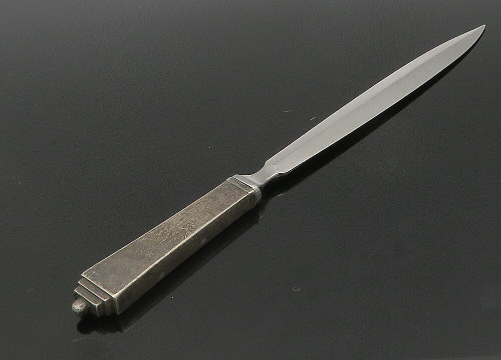 GEORG JENSEN DENMARK 925 Silver  Vintage Antique Shiny Letter Opener  TR2971