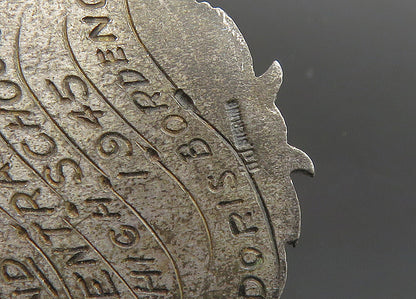 925 Sterling Silver  Vintage Antique American Legion Oratory Pendant  PT19163